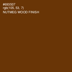 #693507 - Nutmeg Wood Finish Color Image